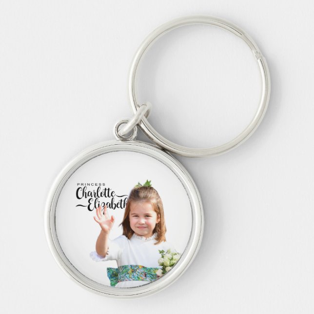 Chaveiro Princesa Charlotte Elizabeth 6 Birthday Magnet (Frente)