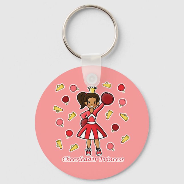 Chaveiro Princesa cheerleader (Frente)