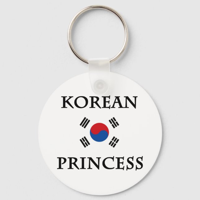 Chaveiro Princesa Coreana (Frente)