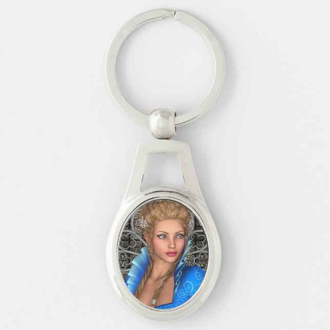 Chaveiro Princesa de Conto de Fadas (Frente)