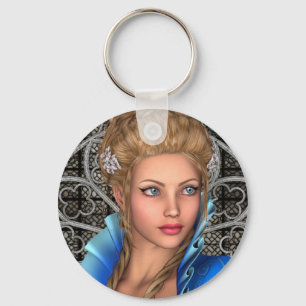 Chaveiro Princesa de Conto de Fadas