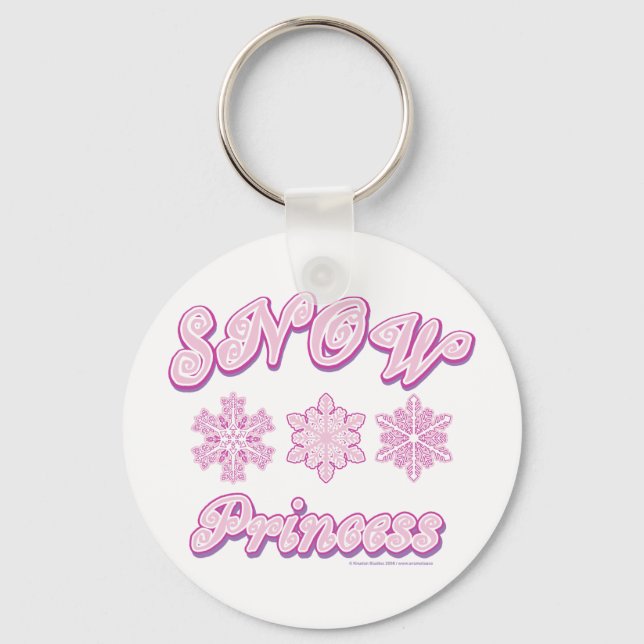 Chaveiro Princesa de Neve (Frente)