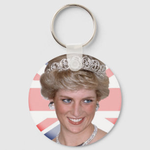 Chaveiro Princesa Diana Union Jack