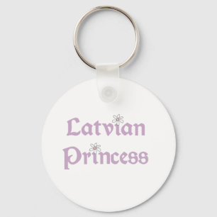 Chaveiro Princesa do Latvian das margaridas