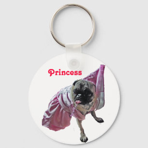 Chaveiro Princesa do Pug