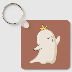 Chaveiro Princesa Fantasma Soprando um Beijo
