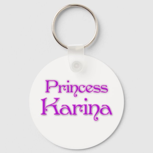 Chaveiro Princesa Karina (Frente)
