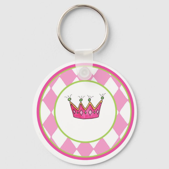 Chaveiro Princesa Personalizada (Frente)