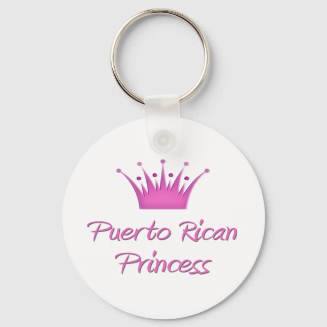 Chaveiro Princesa porto-riquenha (Frente)