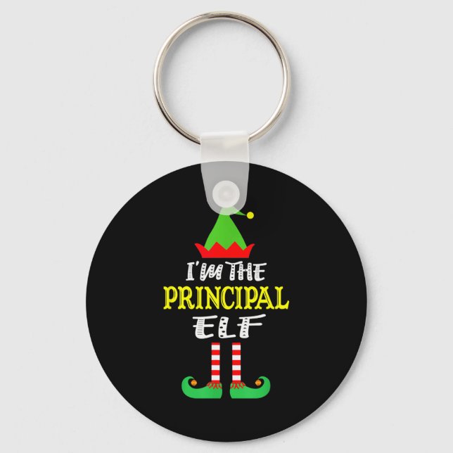 Chaveiro Principal Elf Matching Family Group Christmas  (Frente)