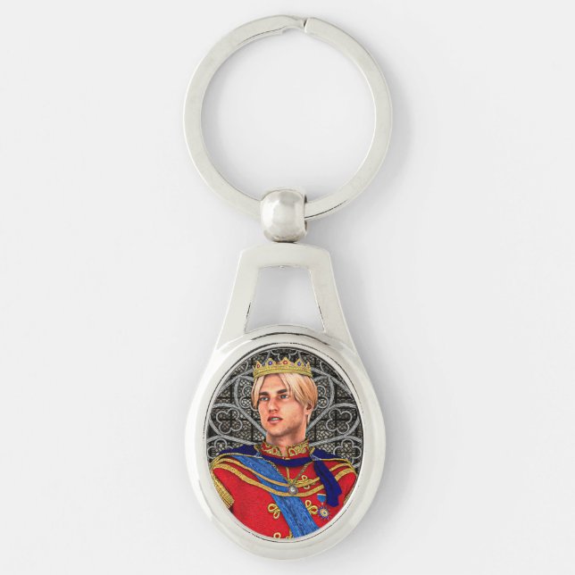 Chaveiro Príncipe de Conto de Fadas (Frente)