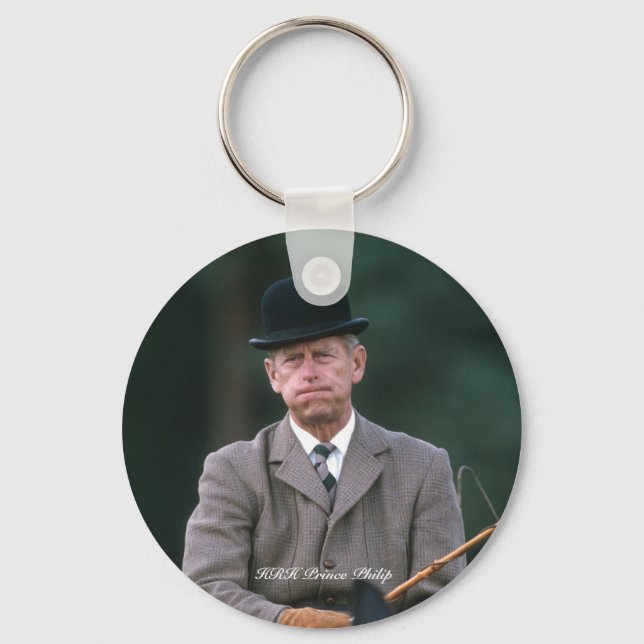 Chaveiro Príncipe Philip Windsor 1980 (Frente)