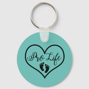 Chaveiro Pro Life Baby Feet Keychain