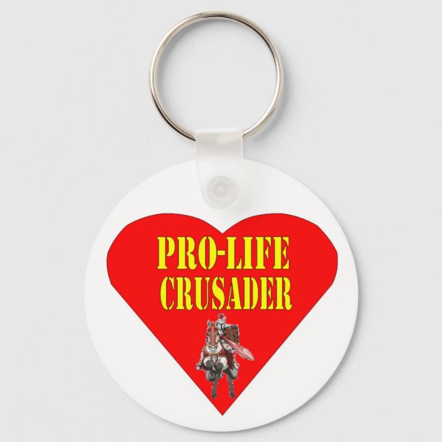 CHAVEIRO PRO LIFE CRUSADER (Frente)