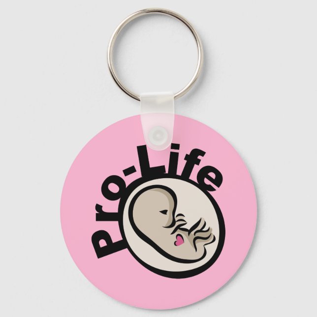 Chaveiro Pro-Life Fetus Design (Frente)