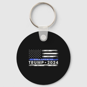 Chaveiro Pro Trump 2024 Devolve A Linha Azul-Fino