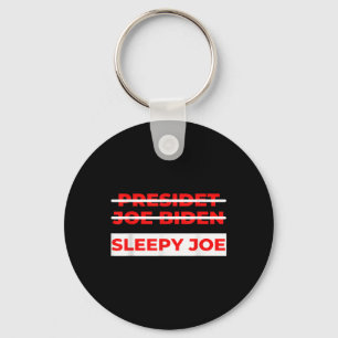 Chaveiro Pro Trump Anti Biden Sleepy Joe Político