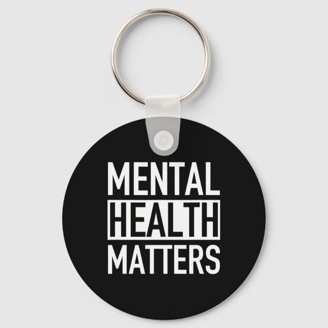 Chaveiro Problemas de Saúde Mental Acabam Com O Estigma (Frente)