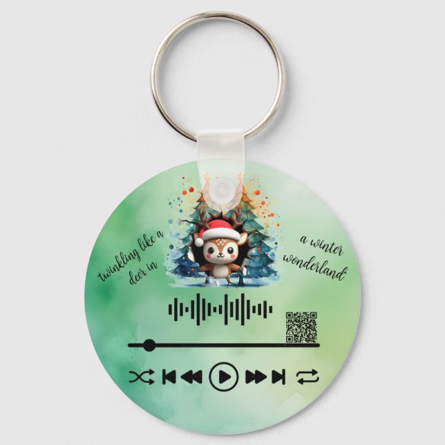 Chaveiro Procure por vídeo, "Red Nose" (Frente)