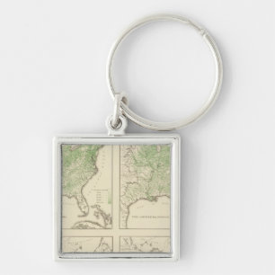 Chaveiro Produção de milho e de leite, litógrafo dos EUA