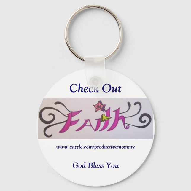 Chaveiro produtiva de Mamãe (Frente)