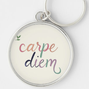 Chaveiro Produtos com design de carpe diem