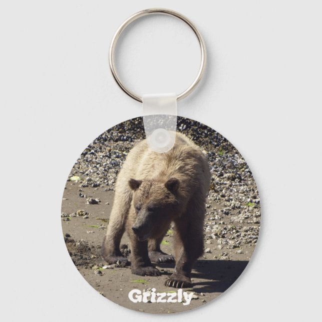 Chaveiro Produtos para Ursos Grizzly (Frente)