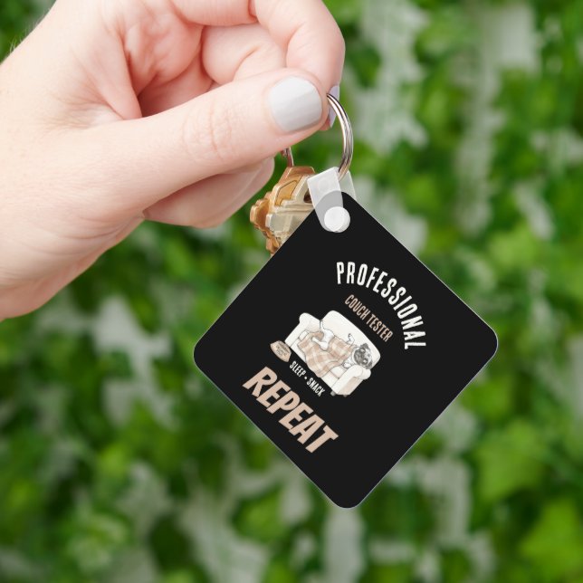 Chaveiro Professional Couch Tester – Cozy Paws Collection (Mão)