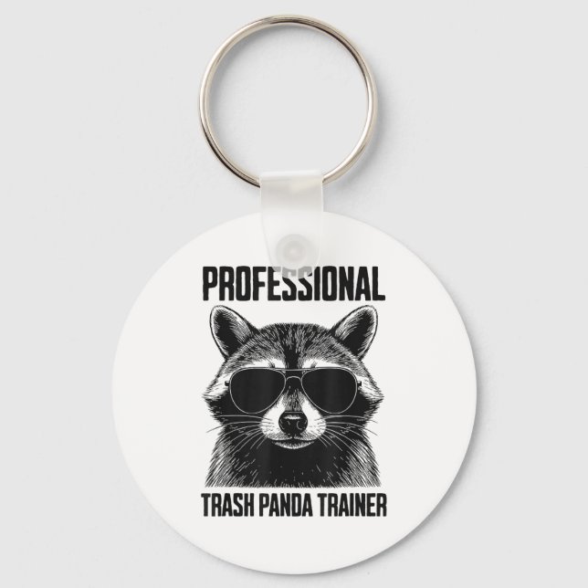 Chaveiro Professional Trash Panda Trainer  (Frente)