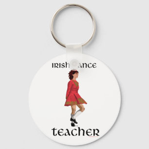 Chaveiro Professor de Dança Step Irlandesa - Vermelho