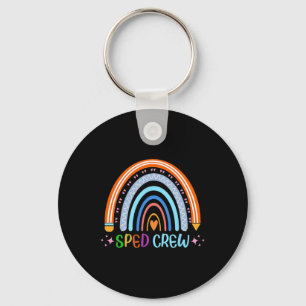 Chaveiro Professor de Educação Especial Sped Crew Rainbow B
