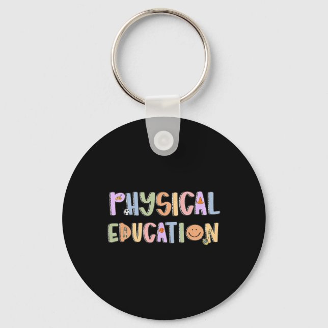 Chaveiro Professor de Educação Física Feminino De Volta à E (Frente)