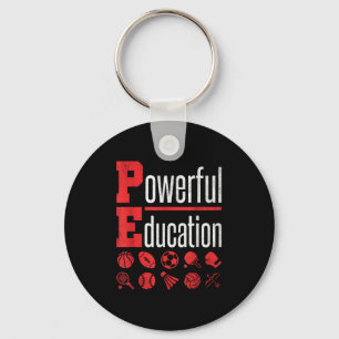 Chaveiro Professor de Educação Física Motivação Escolar