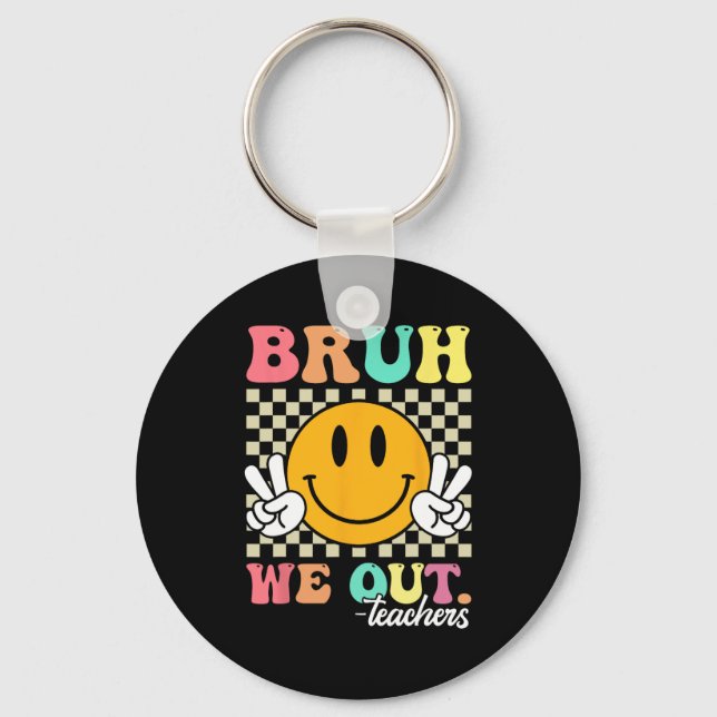 Chaveiro Professor de Fim do Ano Escolar Summer Bruh (Frente)