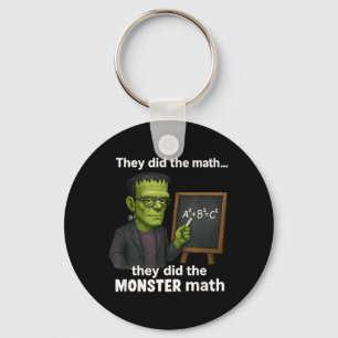 Chaveiro Professor de Humor de Matemática de Monstro de Hal