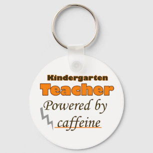 Chaveiro Professor de jardim de infância equipado com cafeí