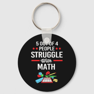 Chaveiro Professor De Matemática 5 Em 4 Pessoas