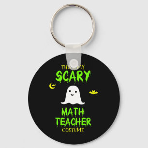 Chaveiro Professor de Matemática Assustador Costume Hallowe