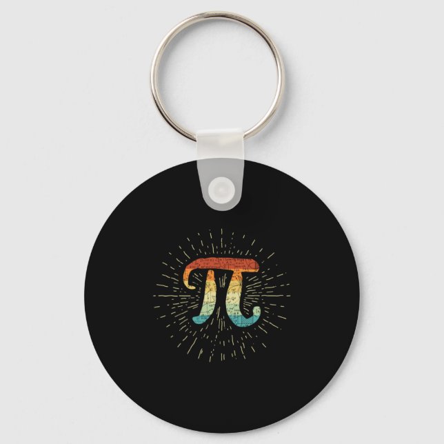 Chaveiro Professor de Matemática, Cute Pi (Frente)
