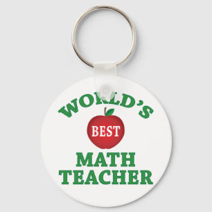 Chaveiro Professor de matemática do mundo o melhor