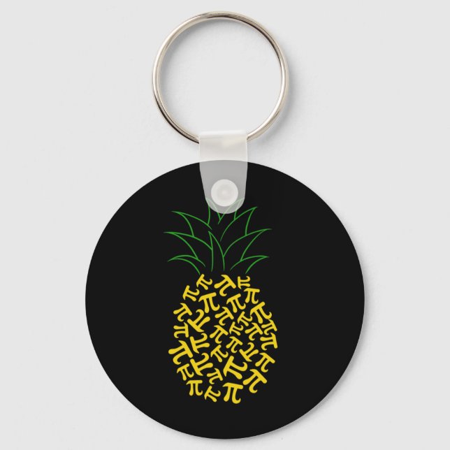 Chaveiro Professor de Matemática do Pi Day Pineapple 3 (Frente)