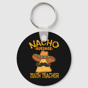 Chaveiro Professor de Matemática Média Nacho Cinco de Mães