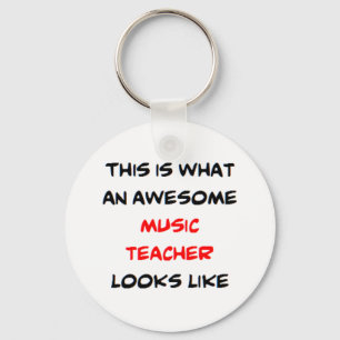 Chaveiro professor de música, incrível