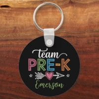 Professor de Pré-Escola Pré-K da Equipe com Nome P