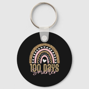 Chaveiro Professor Do Dia 100 Dias Rainbow Leopard Boh