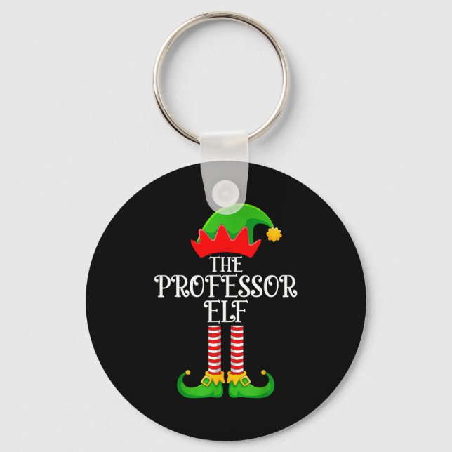 Chaveiro Professor Elf Christmas Family Matching Funny Love (Frente)