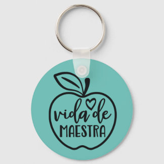 Chaveiro Professor espanhol Vida de Maestra