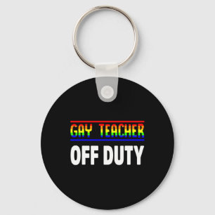 Chaveiro Professor Gay Mês do Orgulho Lgbt Aliado Dever Lgb