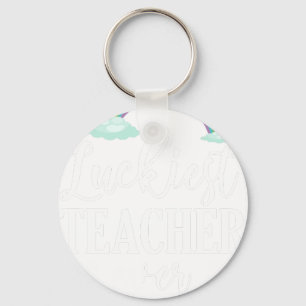 Chaveiro professor mais sortudo de todos, retrô, vintage