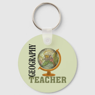 Chaveiro Professor mundial de geografia